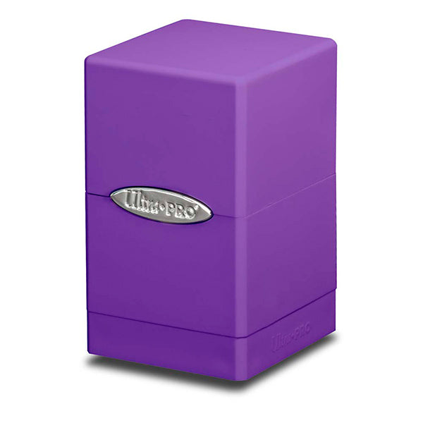 Deckbox: Satin Tower 100+ Solid- Purple, Royal