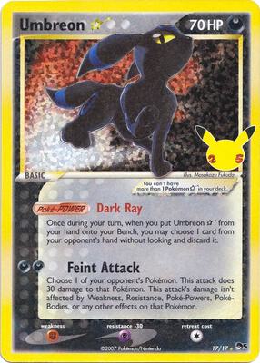 PSA 9 Umbreon Star - Celebrations