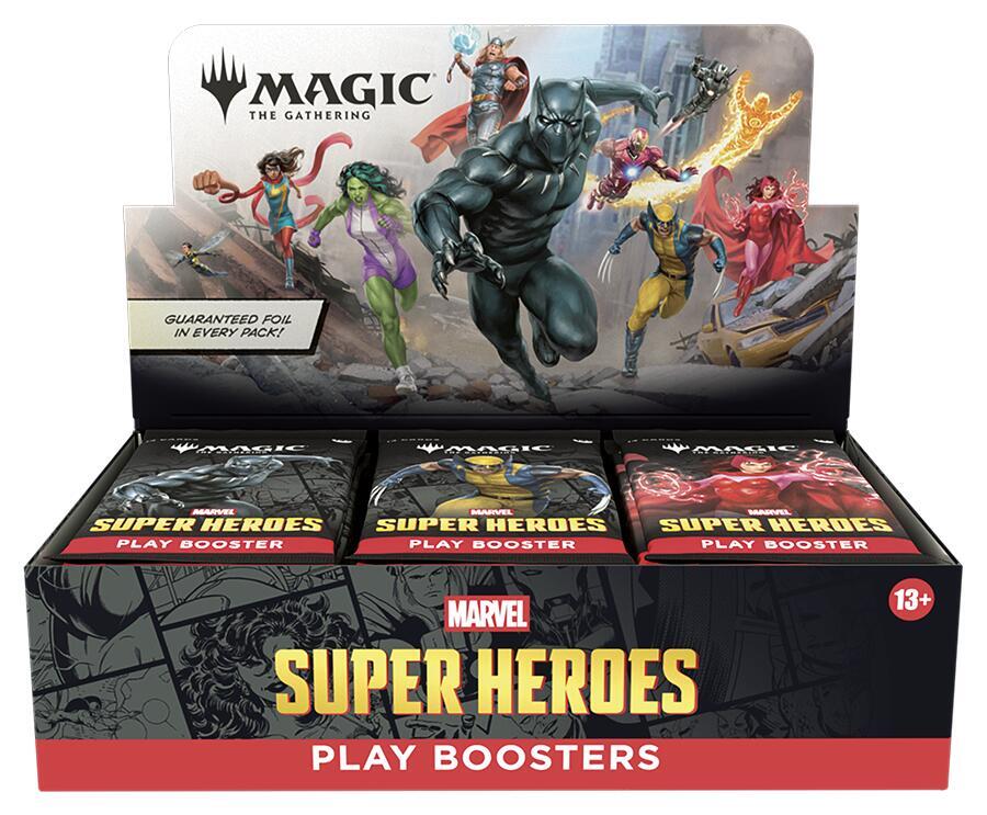 Marvel Super Heroes - Play Booster Box Preorder