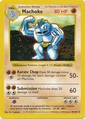 PSA 8 - Machoke - Shadowless Base