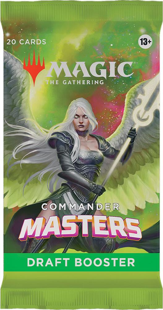 Mtg Commander Masters Draft Booster