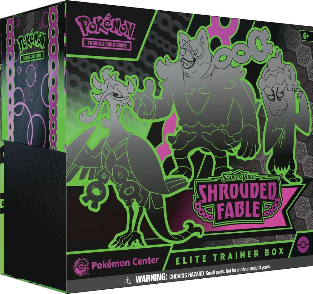 Shrouded Fable Pokemon Center Elite Trainer Box