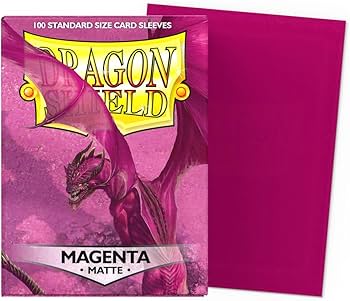 Dragon Shield Sleeves: Standard- Matte Magenta (100 ct.)