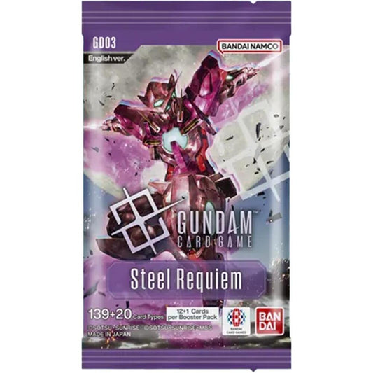 Gundam Card Game: Steel Requiem Booster Pack [GD03]