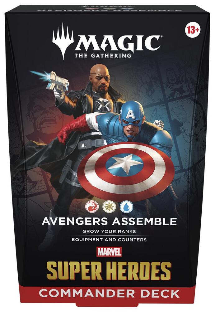 Marvel Super Heroes - Commander Decks Preorder