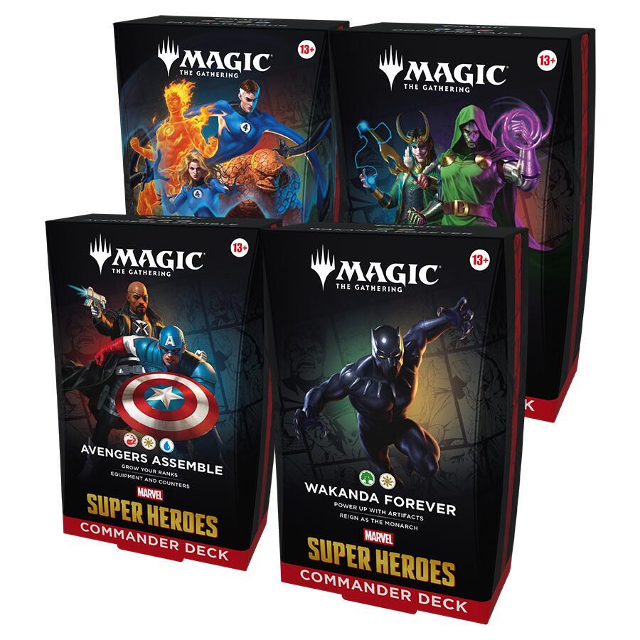 Marvel Super Heroes - Commander Decks Preorder