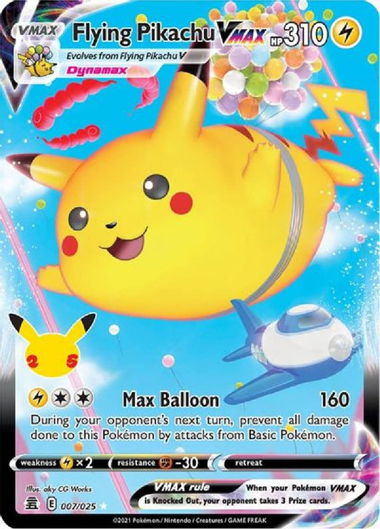 PSA 10 - Flying Pikachu VMAX