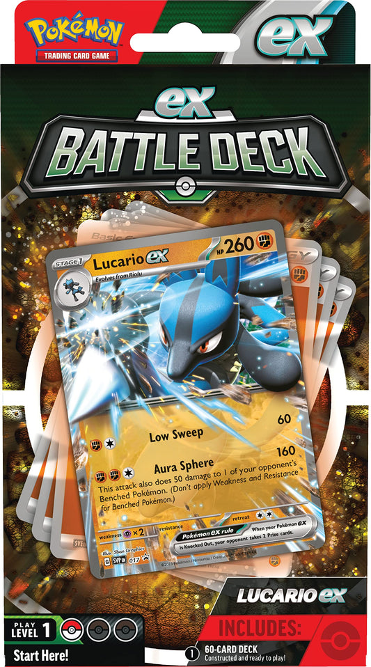 Lucario ex Battle Deck