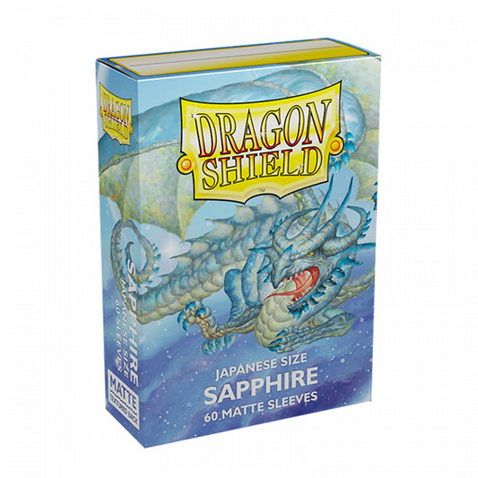 Dragon Shield Sleeves: Japanese- Matte Sapphire 'Turikos' (60)