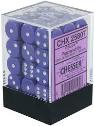 12mm 36d6 Opaque: Purple/White