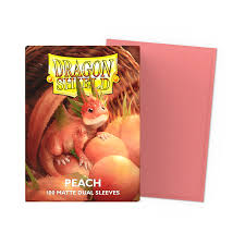 Dragon Shield  Sleeves: Standard- Matte Peach  (100 ct.)