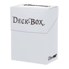 Deckbox: PRO 80+ Solid- White