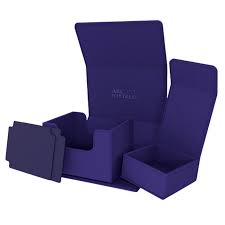 Arcane Fortress Deck Box: Solid Color Purple - Radiant 100+ Deck Vault (Deluxe) (Copy) (Copy)