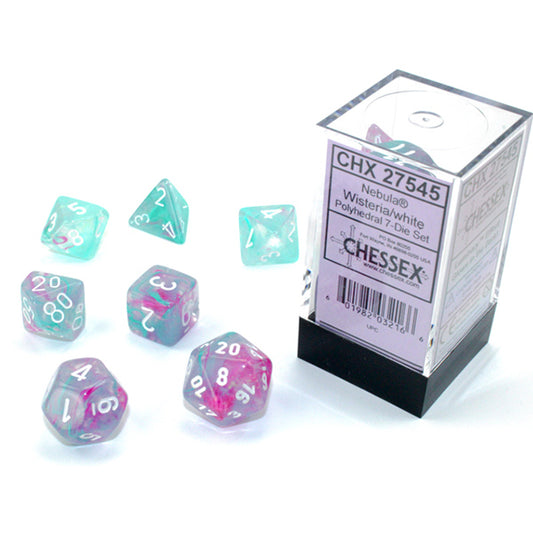 7-Die Set Nebula Luminary: Wisteria/white
