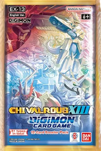 Digimon Card  Game: Chivalrous XIII Extra  Booster