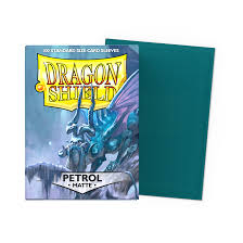 Dragon Shield  Sleeves: Standard- Matte Petrol  (100 ct.)