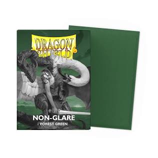 Dragon Shield Sleeves: Standard- Matte Non-Glare Green V2 (100 ct.)