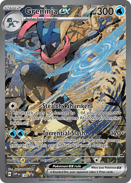 PSA 9 - Greninja ex · Scarlet & Violet Promos (SVP) #132